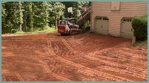 Area Cleared and Graded After Georgia Earth Services